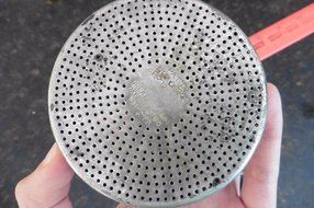 Vintage Teapot Tea Infuse Strainer Steel Loose Leaf Steeper Filter Great Britain N2