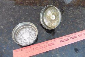 Vintage Teapot Tea Infuse Strainer Steel Loose Leaf Steeper Filter Great Britain N3