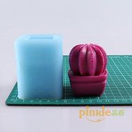 Y&amp;XL&amp;H Cactus Shaped Soap Molds Mooncake Mould Fondant Cake Chocolate Silicone Mold, Decoration Tools Bakeware N6