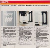 Krups Glaskrug T10 Black Handle N2