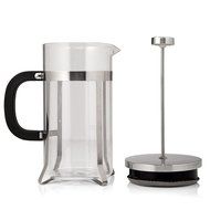 Cafe Deluxe French Press Coffee Maker & Coffee Press - 1 Liter,FREE Video Bonus, Stainless Steel N3