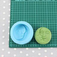 Sher Lovers Kiss Shaped Soap Molds Mooncake Mould Fondant Cake Chocolate Silicone Mold, Decoration Tools Bakeware N3