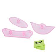 Ckeyin &reg; 3pcs Plastic Baby Bootee Shoe Style Fondant Cake Mold Making Tools for DIY Birthday Cake Sugar Craft... N4