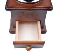 ChezMax Vintage Wooden Manual Grinder, Brown N2