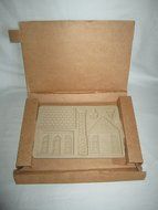 1992 The Pampered Chef GINGERBREAD HOUSE Baking Mold