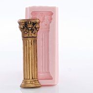 Roman Column Silicone Mold Food Safe Chocolate, Fondant, Candy, Craft or Jewelry Mold Resin, Clay, Flexible and... N6