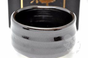 Japanese Mino Yaki ware Matcha Bowl Green Tea 11.5 / 11.5 / 8cm (4.5 / 4.5 / 3.1inch)[7334] N4