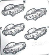 Corvette Small Chocolate Candy Mold 1286