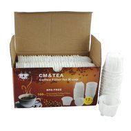 Cm&amp;tea Paper Coffee Filter for K-cup (100 Count) N2