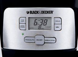 BLACK+DECKER 12-Cup Programmable Coffee Maker, Black N3