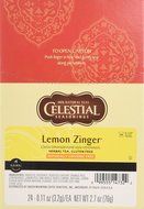 Celestial Seasonings Lemon Zinger Herbal Tea, K-Cup Portion Pack for Keurig K-Cup Brewers, 24-Count N61
