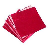 3 X 3" Red Foil Candy Wrappers