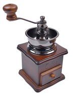 ChezMax Vintage Wooden Manual Grinder, Brown N3