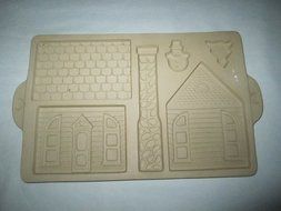 1992 The Pampered Chef GINGERBREAD HOUSE Baking Mold N3