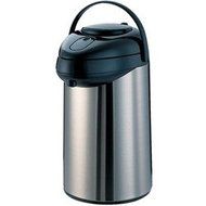 Service Ideas 2 1/2 Liter Stainless Steel/Black Airpot Servers (15-0175) Category: Airpots