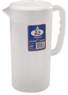 Arrow Plastic 233 Frostware Pitcher - 2-1/4 Qt N2