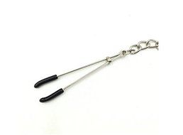 New Bondage Breast Nipple Vaginal Clit Clip Clamp Metal Chain N4
