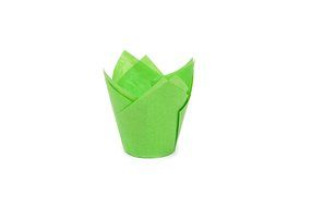 Ecobake Mini Tulip Cupcake Liner Paper Baking Cups Easy Release Muffin Molds / No need To Spray Cups Perfect For...