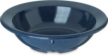 Carlisle 4353235 Dallas Ware Melamine Fruit Bowl, 3.10 oz. Capacity, 4.08 x 1.12", Cafe Blue (Case of 48) N5