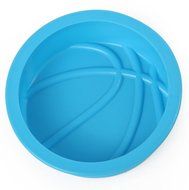 Home Value Colorful Silicone Sports Ball Set" Soccer, Tennis, Baseball, Basketball " Cake Mold, Assorted Colors... N8