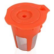 Fill N Save 2 Piece [Starter Pack] Reusable K Cup and Carafe Coffee Filter for the Keurig 2.0, K200, K300, K400... N6