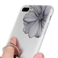 Badalink iPhone 7 Plus Case (5.5") 360 Degree Rotating Ring Holder Kickstand Shockproof Soft TPU Bumper Frame... N34