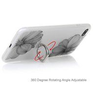 Badalink iPhone 7 Plus Case (5.5") 360 Degree Rotating Ring Holder Kickstand Shockproof Soft TPU Bumper Frame... N35