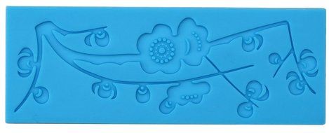 5pc Cake Decorating Molds- Premium Silicone Decoration Molds for Sugarcraft, Fondant, Gumpaste, Resin Mold, Lace... N5