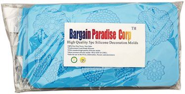 5pc Cake Decorating Molds- Premium Silicone Decoration Molds for Sugarcraft, Fondant, Gumpaste, Resin Mold, Lace... N7