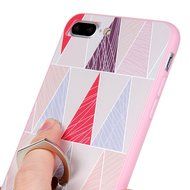Badalink iPhone 7 Plus Case (5.5") 360 Degree Rotating Ring Holder Kickstand Shockproof Soft TPU Bumper Frame... N38