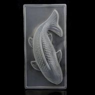 HeroNeo&reg; DIY 3D Koi Fish Plastic Cake Chocolate Mould Jelly Handmade Sugarcraft Mold (Large Koi Fish) N5