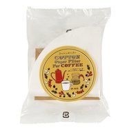Cotton Coffee Paper Filter, White, Favorite Coffee STF-01E 60 Seets Made in Japan [Import Japan] N2