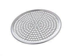 Browne Foodservice 575350 Thermalloy Aluminum Perforated Pizza Pan, 10-Inch