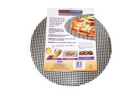 Pizzamesh 12.5 Inch Round, Non-Stick Reusable Pizza Baking/Crisping Mesh