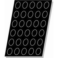 Flexipan 336382 Ovals Nonstick Sheet Mold N2