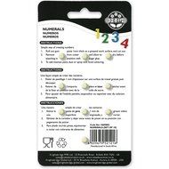 PME 10-Piece Plastic Cutter Set, Numerals 0-9 N3