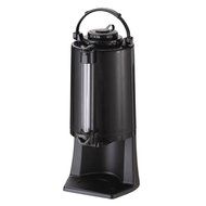 Service Ideas PNWASTD250 Gravity-Serv Dispenser with Stand, 2.5 Liter (84.5 oz.), Black
