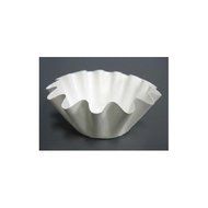 Small White Optima Brioche / Floret Baking Cup, 50 Pcs