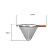Decembervii Portable Reusable Stainless Steel double mesh Pour Over Coffee Filter with Upgraded Cup Paperless... N3