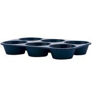 Marathon Housewares KW200010RD Premium Silicone 6 Cup Standard Size Muffin Pan, Red N14