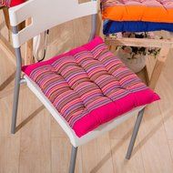 Seat Cushion,Beautyvan Seat Cushion Comfort Coarse Cloth Cotton Stripe Chic Pads Room Soft Chair Office (Blue) N8