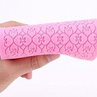 Sher Silicone Lace Mats Mold Cake Mould Sugar Craft Fondant Mat Cake Decorating Baking Tool N4