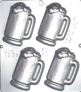 Beer Mug Medium Chocolate Candy Mold 1236