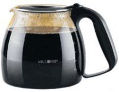 Mr. Coffee URD13 12-Cup Replacement Decanter, Black