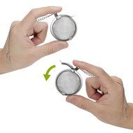 Tea Infuser PER-IHOME Set of 6 Stainless Steel Mesh Tea Filter - Perfect Strainer for Loose Leaf Tea N4