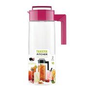 Takeya Airtight Pitcher, 2-Quart, Raspberry N6