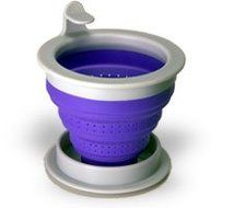 The TeaSpot Tuffy Steeper Silicone Loose Tea Filter Infuser Purple Violet N2