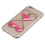 iPhone 4S Case,Phezen Bling Glitter Soft Gel Clear TPU Case for iPhone 4/4S , Glow in the Dark Luminous Heart... N11