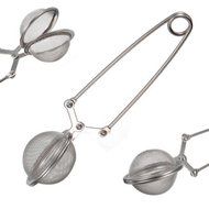 GOOTRADES Stainless Steel Spoon Tea Leaves Herb Mesh Ball Infuser Filter Squeeze Strainer (pack of 2) N2