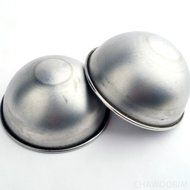 Bath Bomb Ball Molds Bath Fizzies Stainless Steel Molds 2pieces Per 1set D2.56inch/6.5cm N8